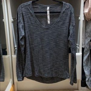 Lululemon Scoopneck Long Sleeve Shirt